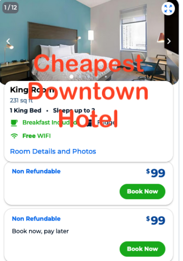 Cheap Downtown Hotel