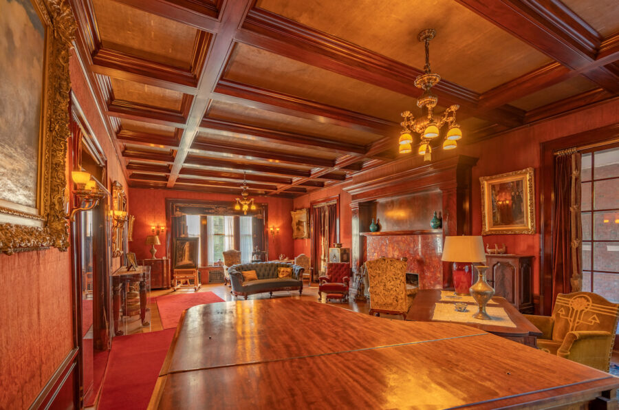 The Glensheen mansion is completely furnished with all of the original furniture, much of it purchased or made for the estate